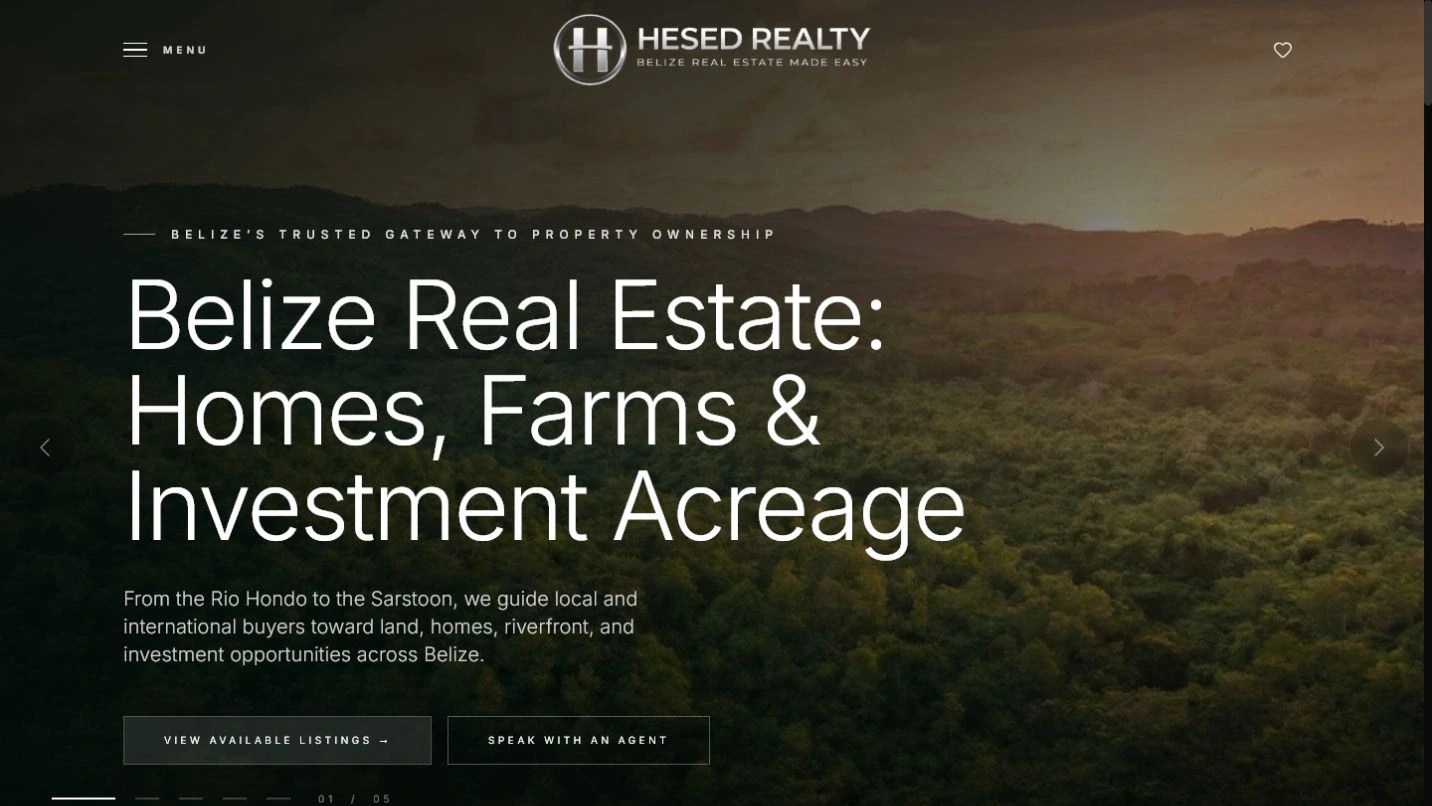 Project story presentation for Hesed Realty Belize