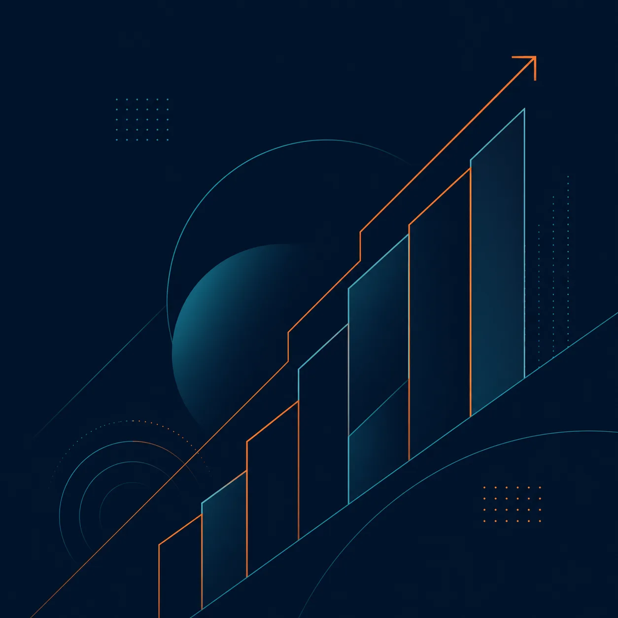 A structured digital system representing website content, decisions, and improvement