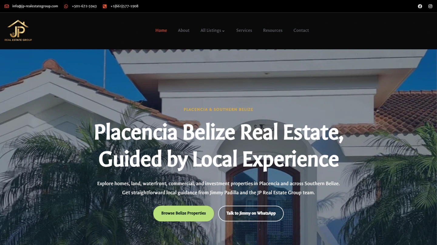 Project story presentation for JP Real Estate Group