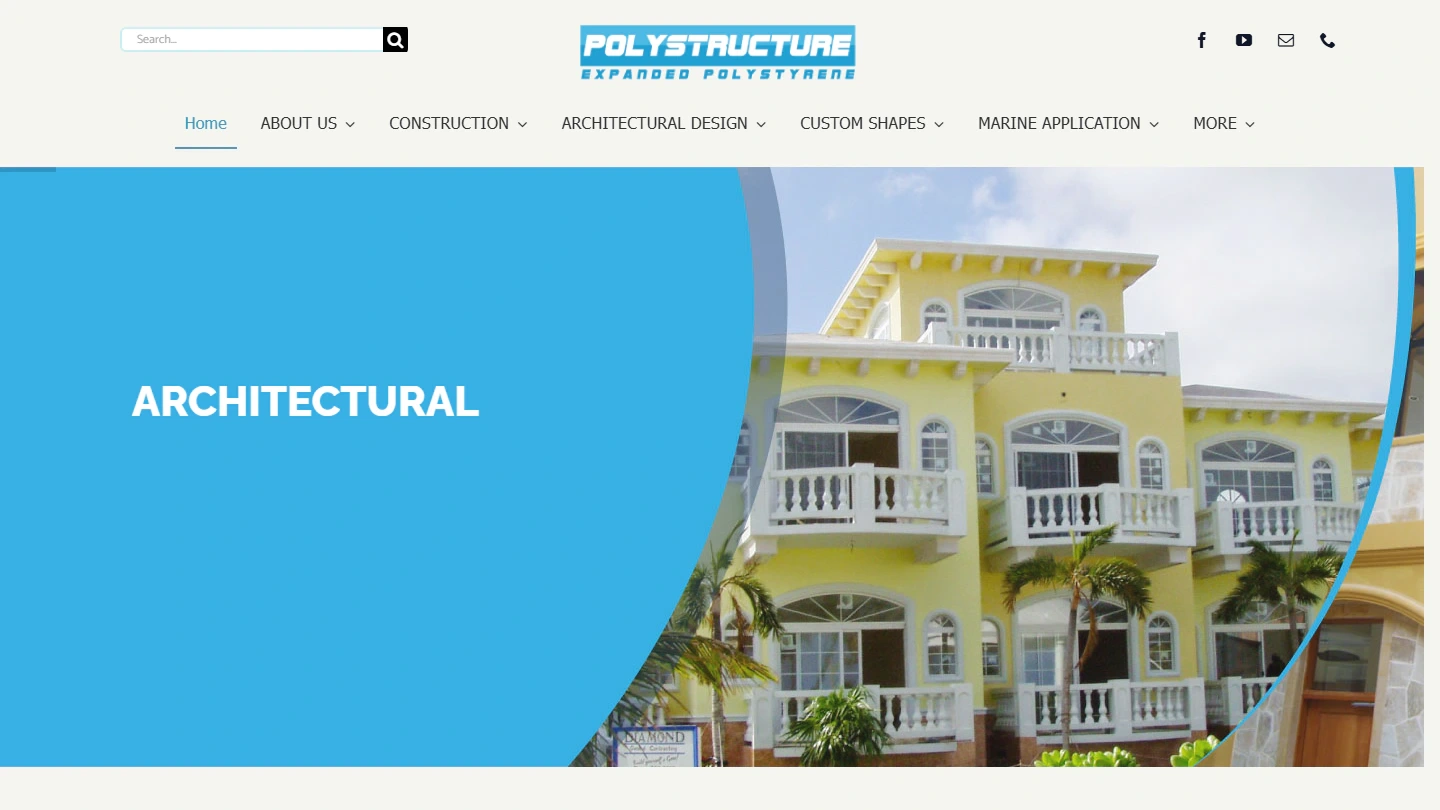 Project story presentation for Polystructure Belize